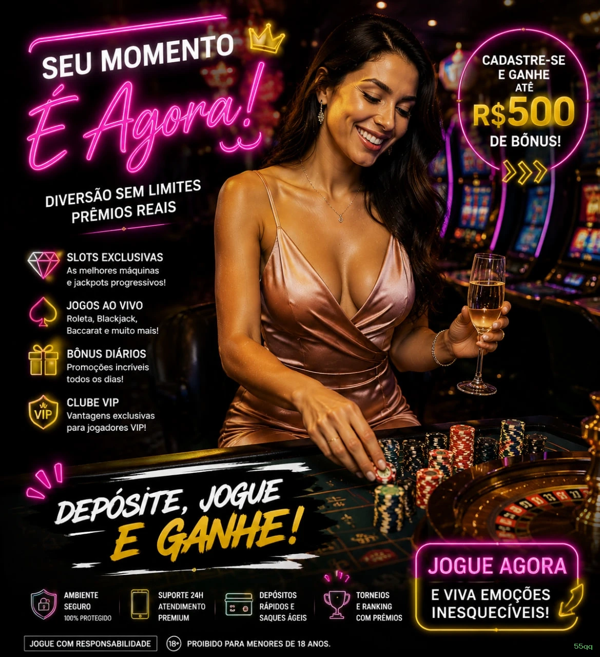Controles de pagamento e BRL em 55qq