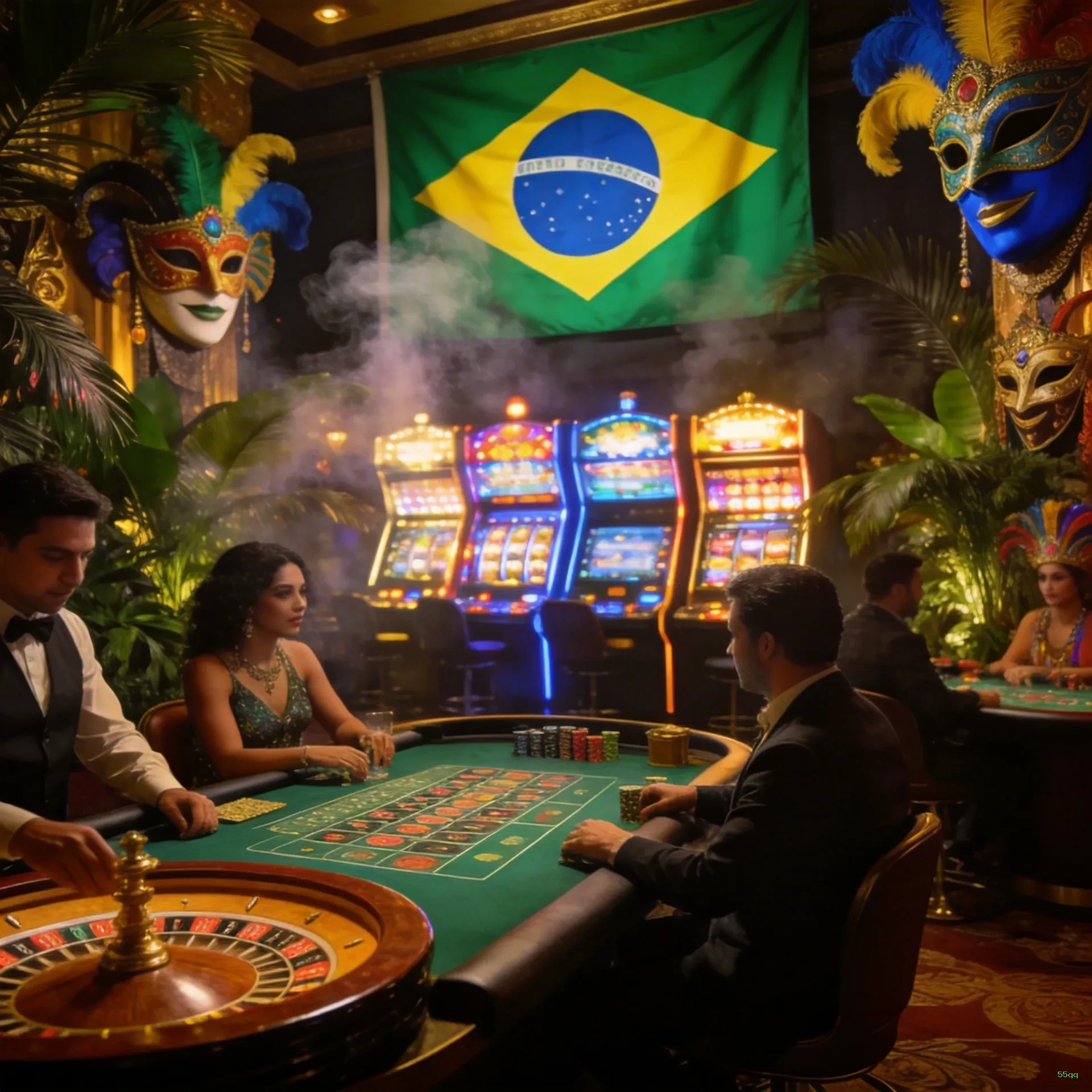 Controles de paJogonto e BRL em 55qq